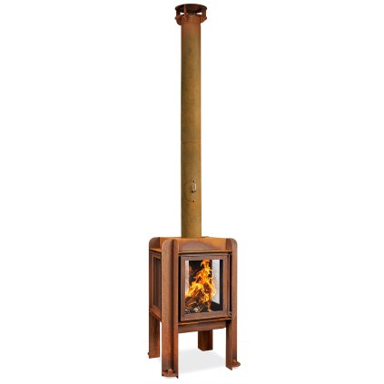 FENNEK 50 zahradna pec z cortenovej ocele 1