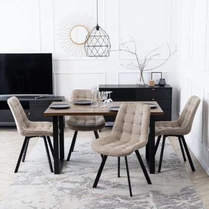 Krzesło RICK 2 Beżowe (Farba béžová)