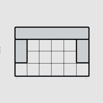 2 sedackova pohovka hlboka seda