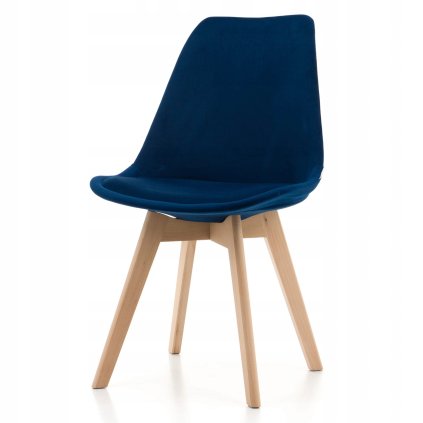 PROXIMA.store calunena jedalenska stolicka dublin modra drevene nohy 3