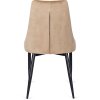 Krzesło CORK Beż Welurowe (Farba béžová)