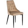 Krzesło CORK Beżowe Welurowe (Farba béžová)