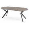 Stół LUKAS Rozkładany 100-250 cm Beton/Czarny (Farba sivá, Nohy čierna)