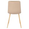 Krzesło FREDY Beżowe Welurowe (Farba béžová)