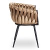Krzesło ELENA Beżowe Welurowe (Farba béžová)