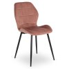 Krzesło IRYS Beżowe Welurowe (Farba béžová, Nohy čierna)