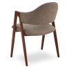 Krzesło RUIZ Beżowe (Farba béžová, Nohy dub)