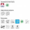 PROXIMA.store penov' matrac ZETTA PLUS 18