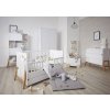Moderná detská postieľka LOTTA - biela - 70x140
