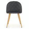 PROXIMA.store jedálenská stolička MODENA tmavosivá bukové nohy 8