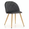 PROXIMA.store jedálenská stolička MODENA tmavosivá bukové nohy 1