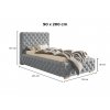 AMALENAHOME classic series QUEEN dimension 90x200