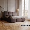 PROXIMA store minimalisticka calunena postel s uloznym priestorom ALESSIA magic velvet 2205 1