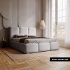 PROXIMA store minimalisticka calunena postel s uloznym priestorom ALESSIA magic velvet 2217 1