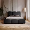 PROXIMA store minimalisticka calunena postel s uloznym priestorom ALESSIA magic velvet 2219 2