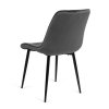 PROXIMA.store calunena jedalenska stolicka CHIC tmavosiva 4