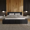 PROXIMA store minimalisticka calunena postel s uloznym priestorom WILHELMINA amor velvet 22 2