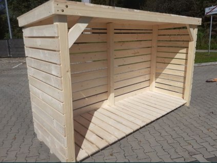 Dřevník 3x1x1,9m