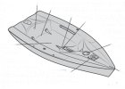 Vybavení trupu plachetnice RS Tera