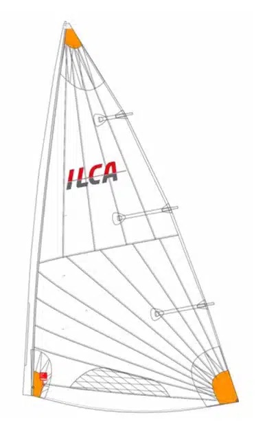 nová plachta ilca 4 mk2