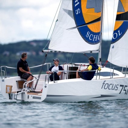 kajutova plachetnice focus 750 prodej square