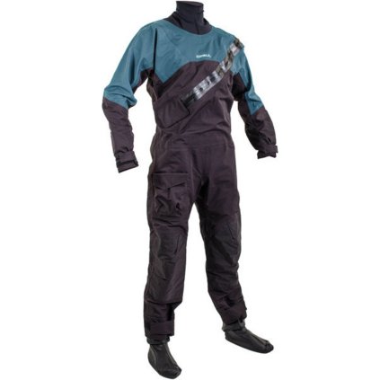 suchy oblek jachting deti Gul Junior Dartmouth Eclip Zip Drysuit GM0389 B9 Black Blue 1.2000x2000
