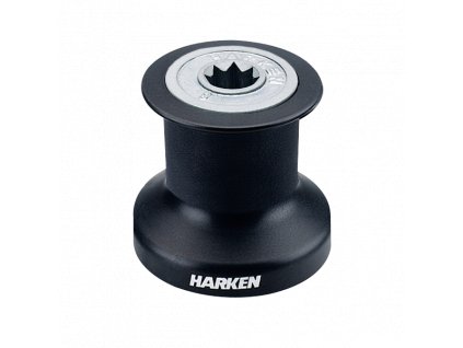 Harken Single Speed Winch with alum/composite  base, drum and top B6A