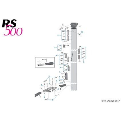 Stěžeň RS500 | RS Sailing