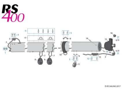 Ráhno RS400 kompletní boom 710x501