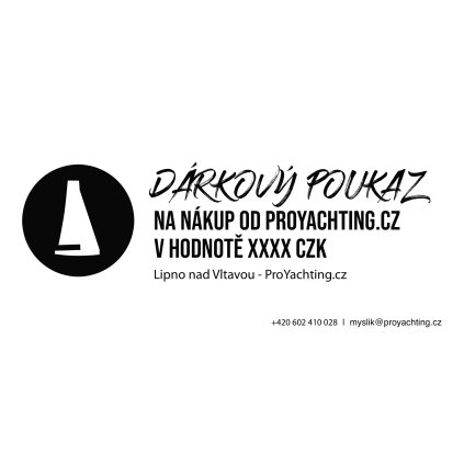 darkovy poukaz na nakup pro jachtare