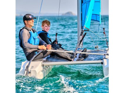 Katamaran RS CAT12 Stern View Square ©RS Sailing