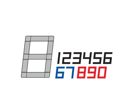cislo plachta digitalni 8 SC230BK