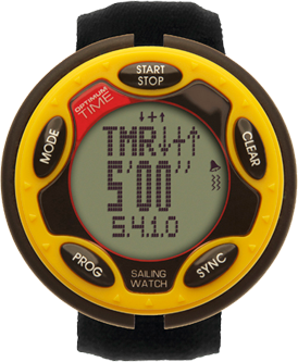 Jachtařské hodinky Optimum Time Series 14R Yellow