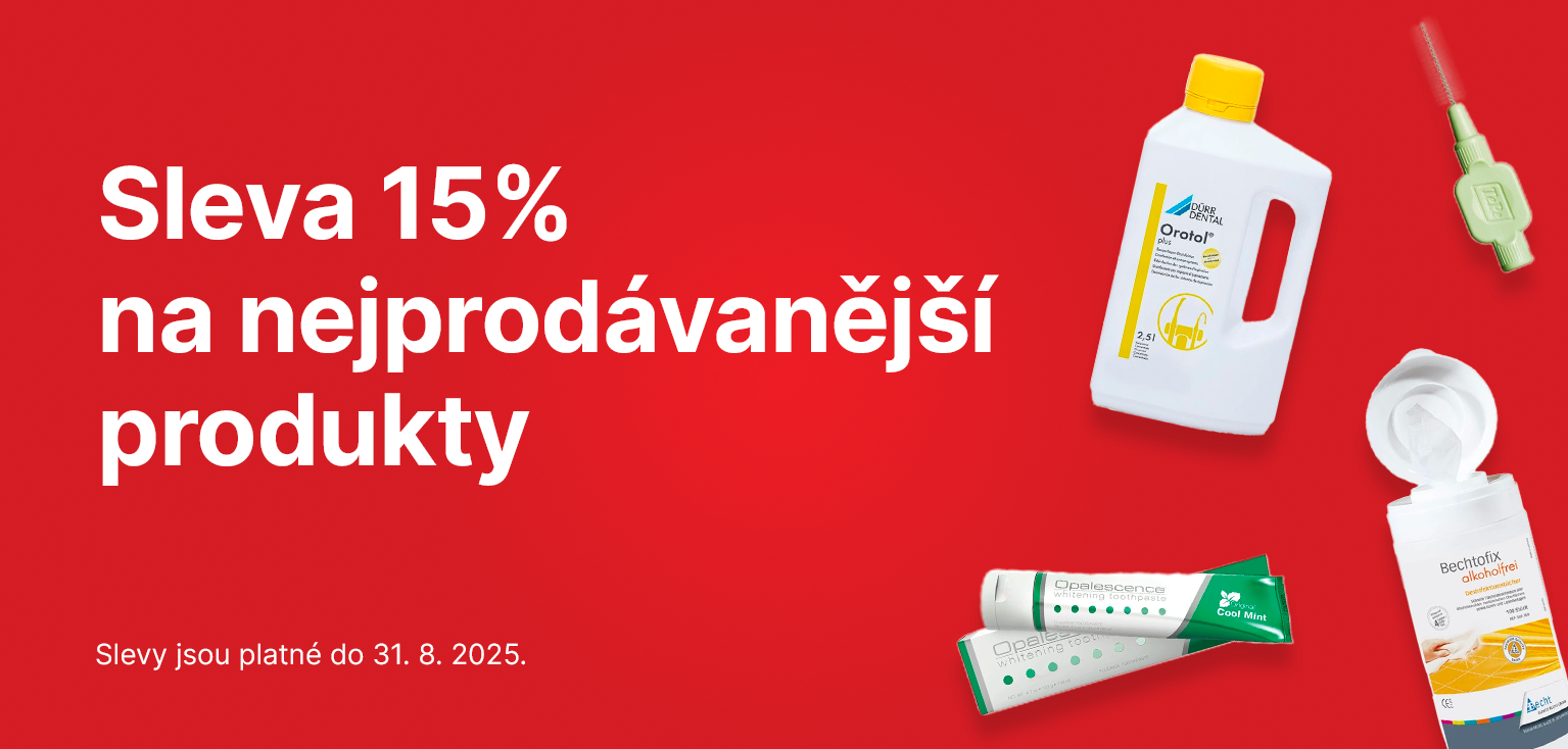 15% na nejprodavanejsi produkty