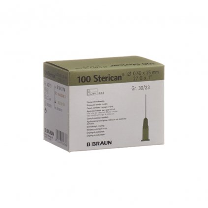 3048 jehla injekcni 0 4 x 25 seda 100 ks