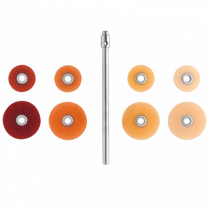 Leštící disk Ø 14 mm, 100 ks (Velikost Coarse)