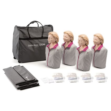 Laerdal Little Anne QCPR resuscitační figurína, 4 ks