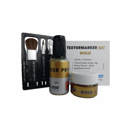 4755 texturmarker set gold