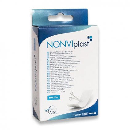 zarys nonviplast plaster wlokninowy z opatrunkiem