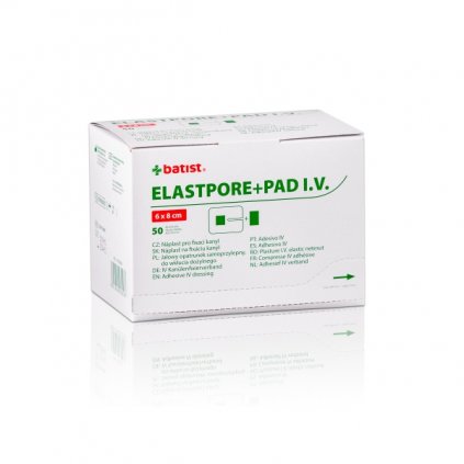 elastpore pad i v 6x8cm steril