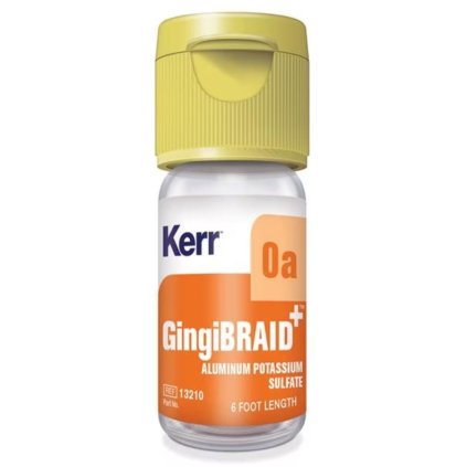 Retrakční vlákno GingiBRAID+ napuštěné 10%kam.