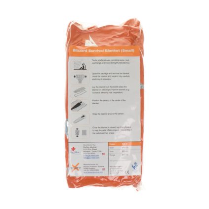 Koc termoizolacyjny Blizzard 3 Layer Trauma Small Pomaraczowy