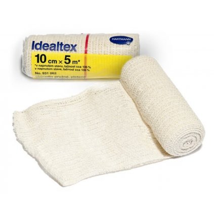 Idealtex elastické obinadlo, 12 cm x 5 m