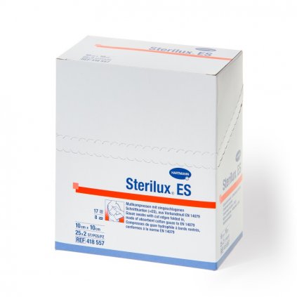 Sterilux ES, sterilní, 10 x 10 cm, 17/8 , 25 x 2 ks