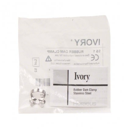 IVORY® Kofferdam, spony č.1, standartní pro horní premoláry