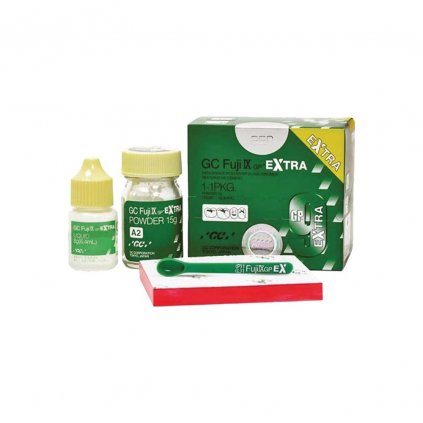 FUJI IX GP Extra (Varianta A2, 1-1, 15 g prášek + 6 ml tekutina)