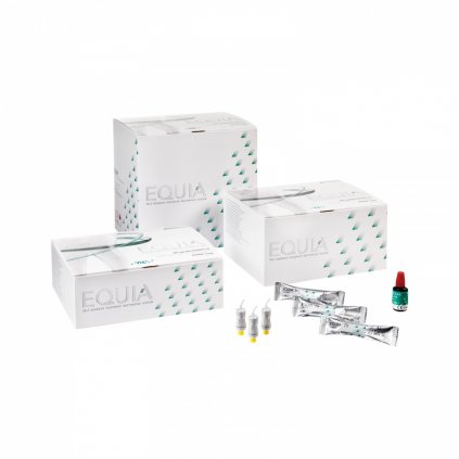 GC EQUIA (Varianta Intro Pack, 50 ks mix + Equia Coat 4 ml)