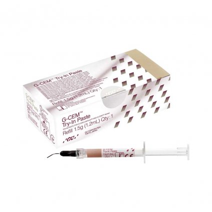 GC G-CEM Try-In Paste (Varianta 1,2 ml Bleach, 1,5 g)