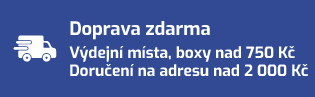 Doprava zdarma od 1500 Kč
