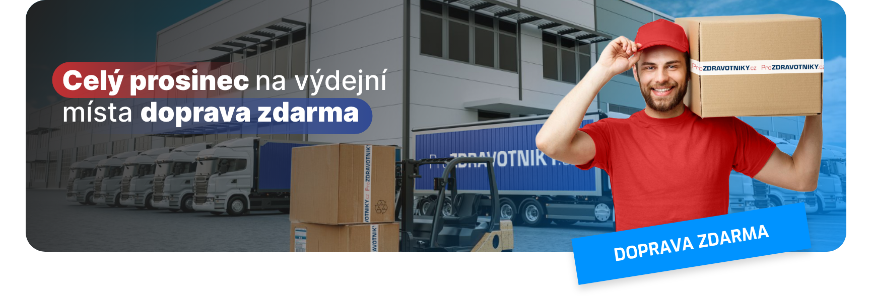 Doprava zdarma Prosinec - ProZdravotniky.cz